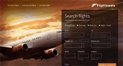 Desktop Screenshot of flightswala.com